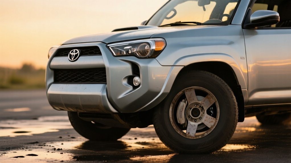 4runner braking vibration issue