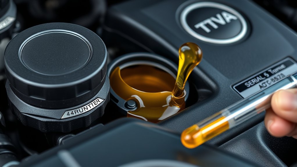 check oil level regularly