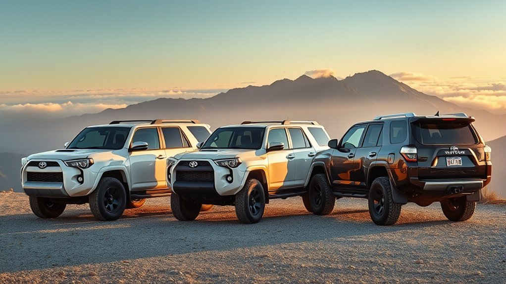 full time 4wd trim differences
