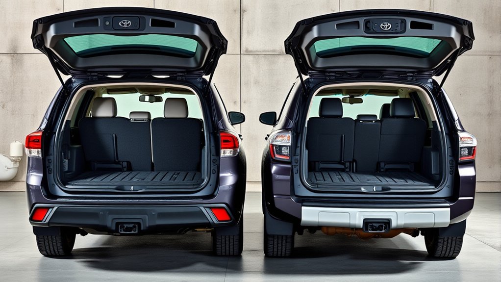 highlander excels in cargo space