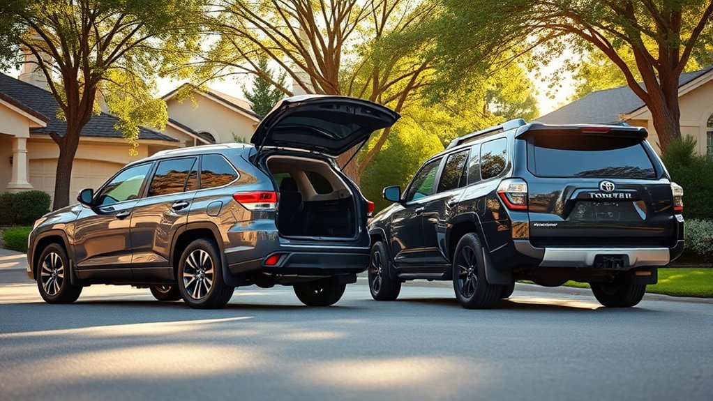 highlander offers more space