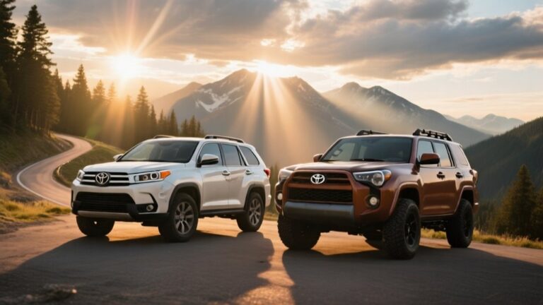 highlander versus 4runner comparison