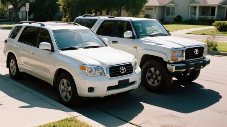 highlander vs 4runner size