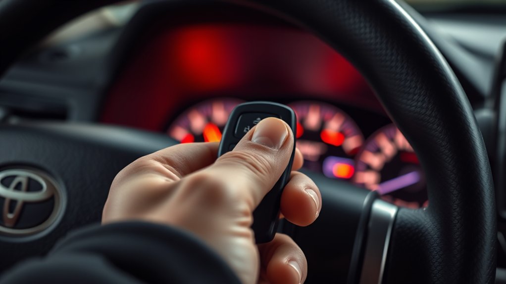key fob proximity override
