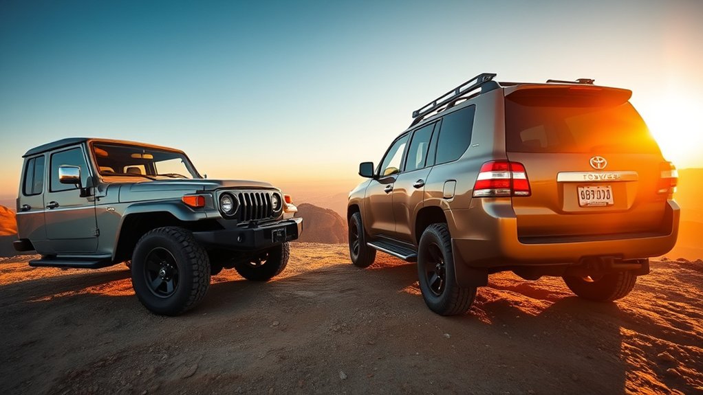 land cruiser vs 4runner comparison