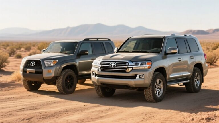 land cruiser vs 4runner size