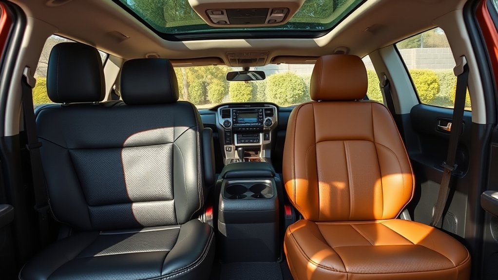 leather seats in limited trim