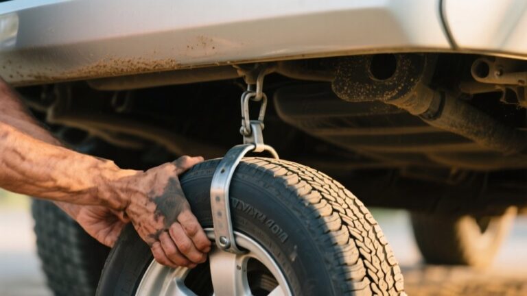 remove 4runner spare tire