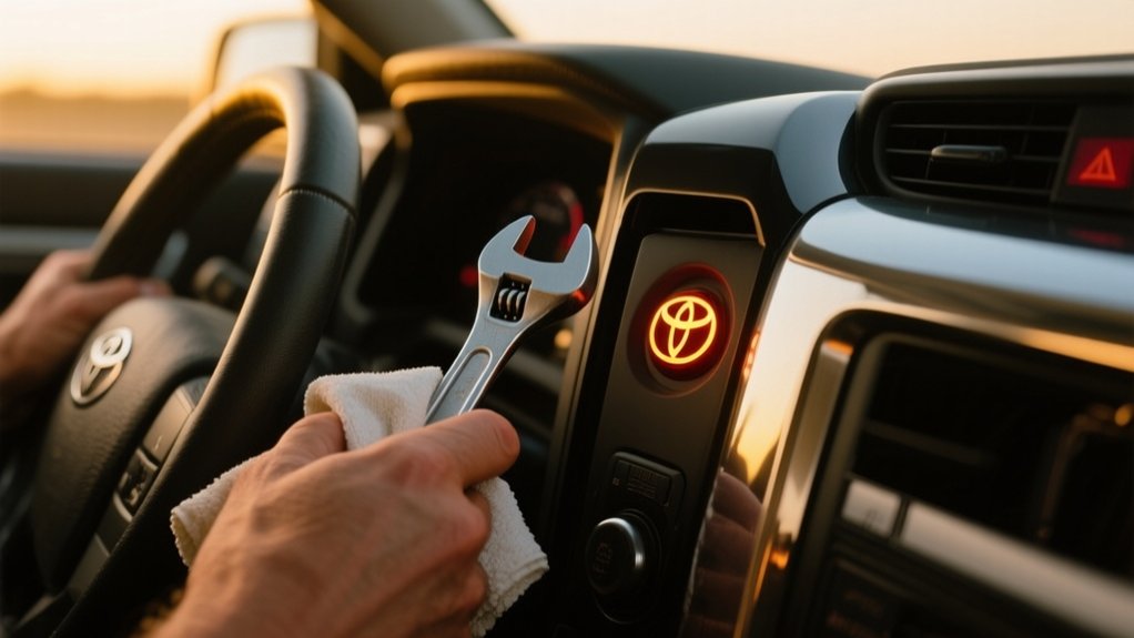 reset toyota 4runner maintenance light