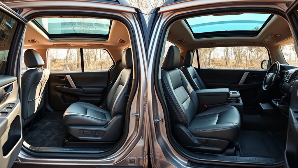 seating capacity and comfort