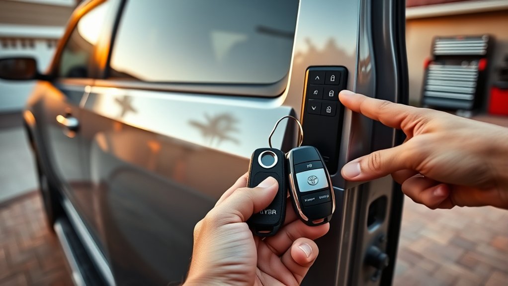spare keys and keyless entry
