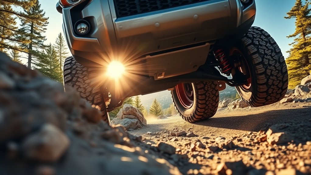 stability through wider stance