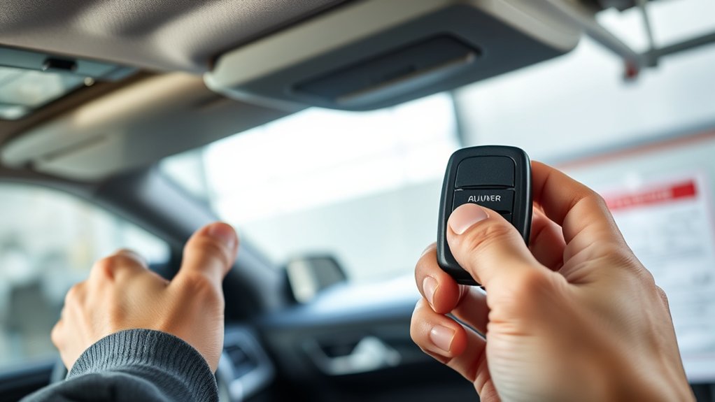 test garage door opener