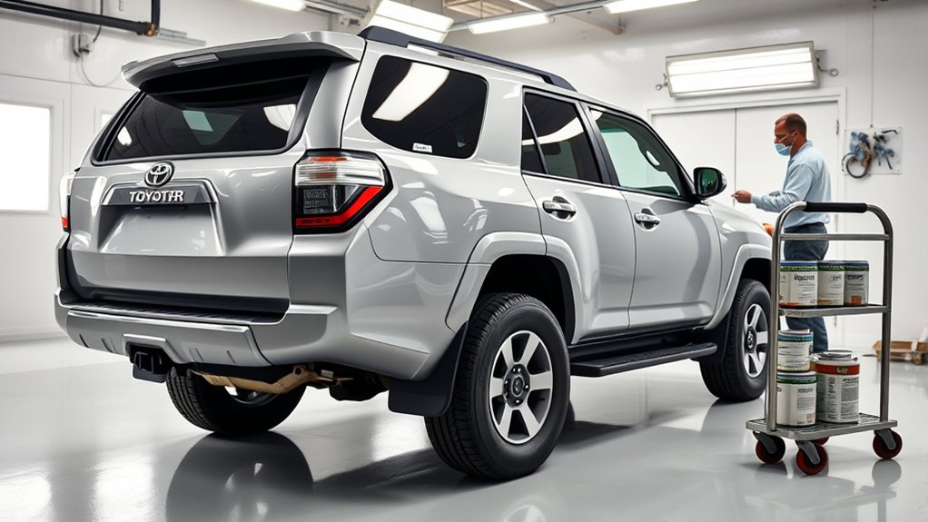 toyota 4runner paint costs