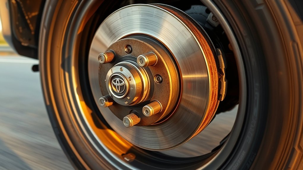 worn brake pads vibrate steering